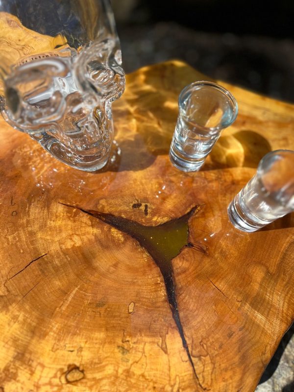 Wood Cheese Platter