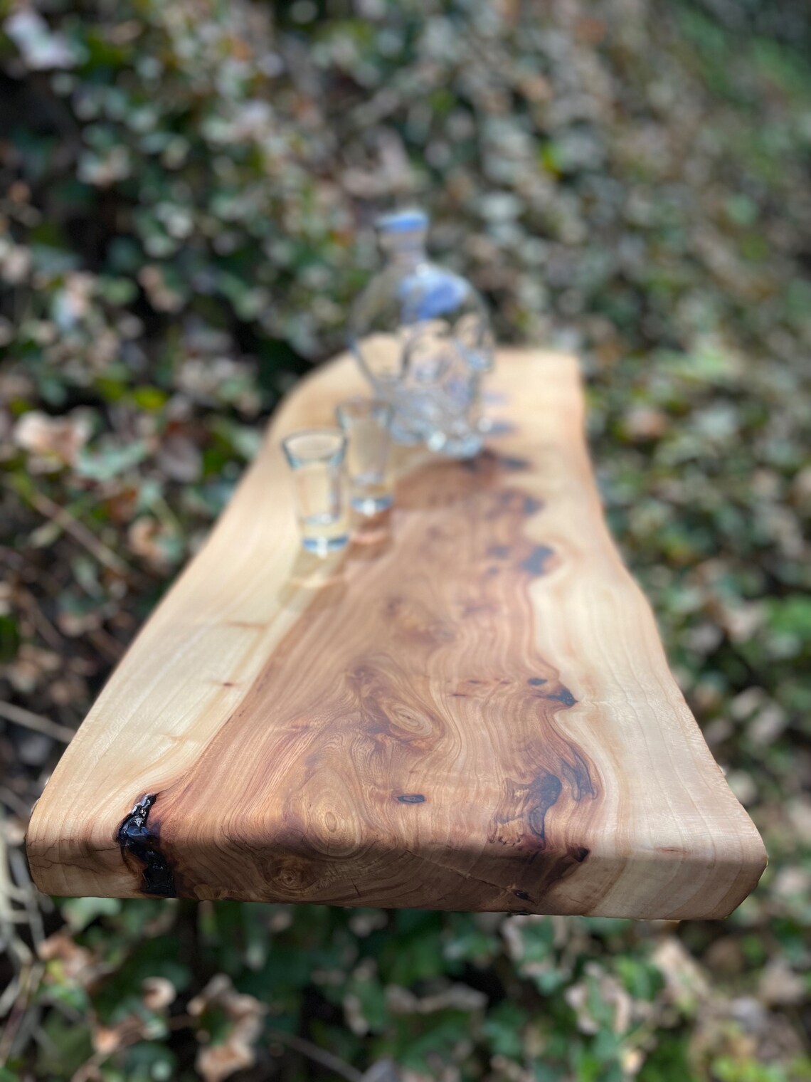 Live Edge Charcuterie Board